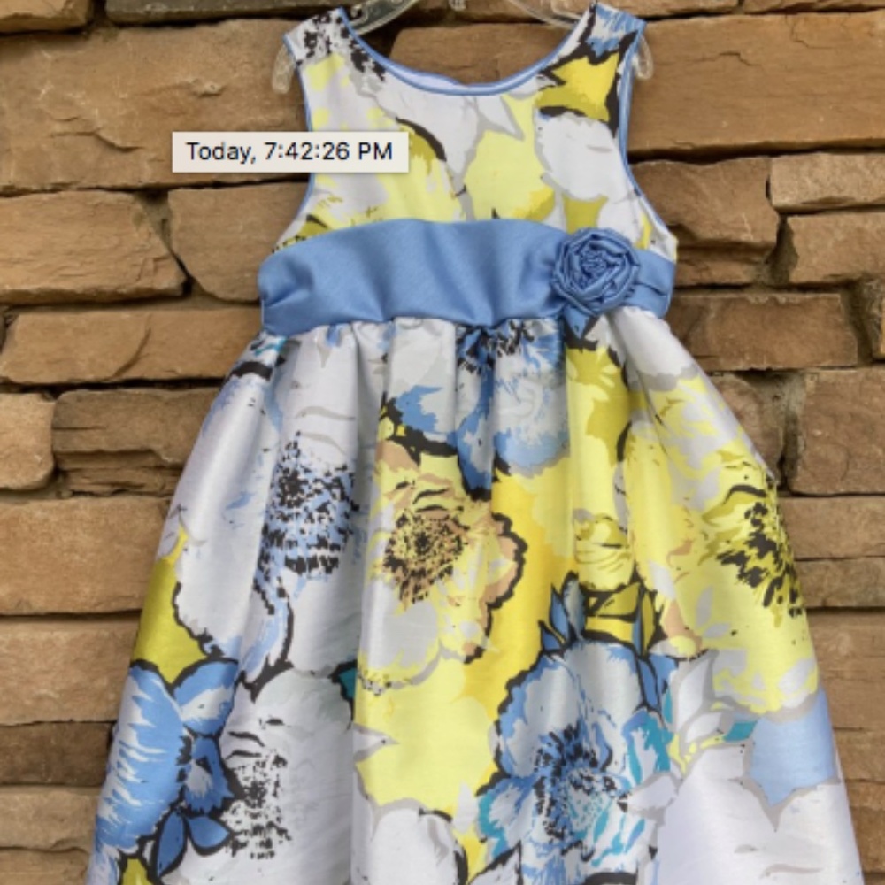 New Girls floral dress